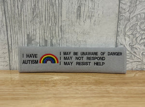 Autism Awareness Rainbow Seatbelt Cover