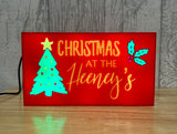 Personalised Christmas Lightbox