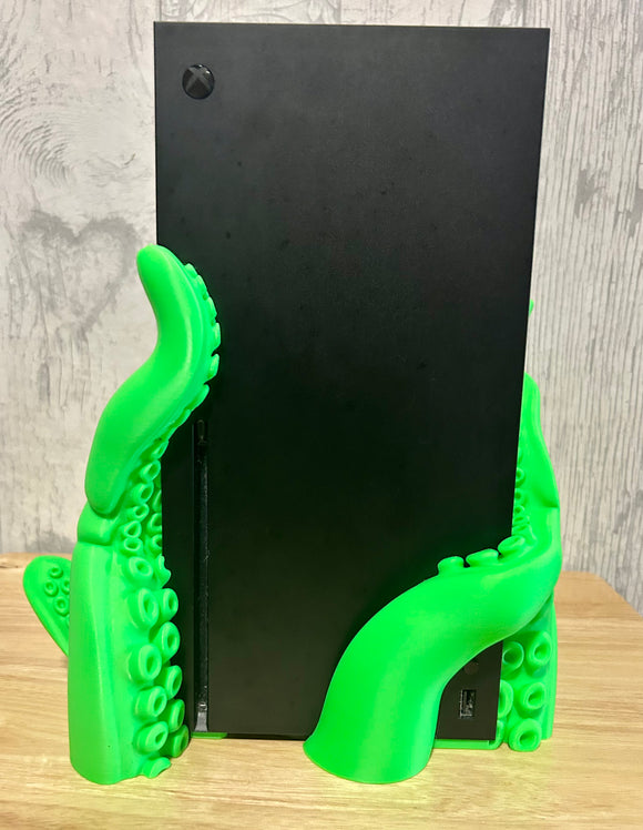 Tentacles Xbox X Stand 3D Printed