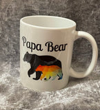 Papa Bear & Mama Bear Mugs